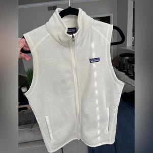 White Patagonia Better Sweater Vest